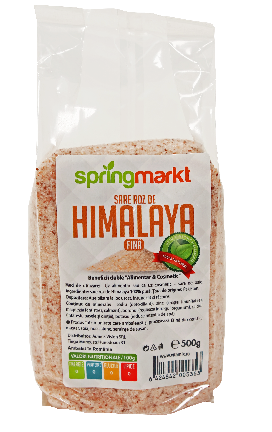 Sare roz de Himalaya fina 500 gr Springmarkt